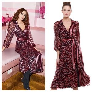 ALICE + OLIVIA Abigail Wrap Dress